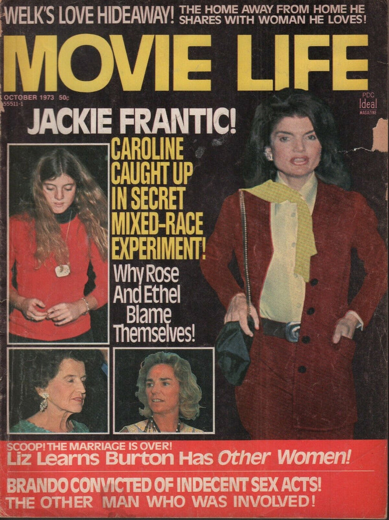 Movie Life October 1973 Jackie Caroline Rose Ethel Kennedy 061919AME