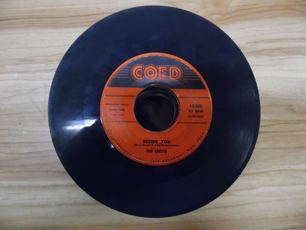 The Crests 16 Candles COED CO-506 7"/45rpm 021518DB45