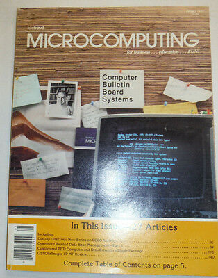 Kilobaud Microcomputing Magazine Dial Up Directory January 1980 111314R