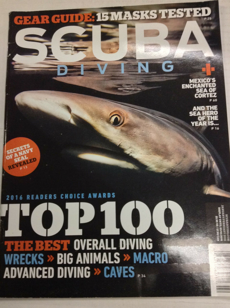 Scuba Diving Magazine 2016 Reader's Choice January/February 2016 050217nonrh