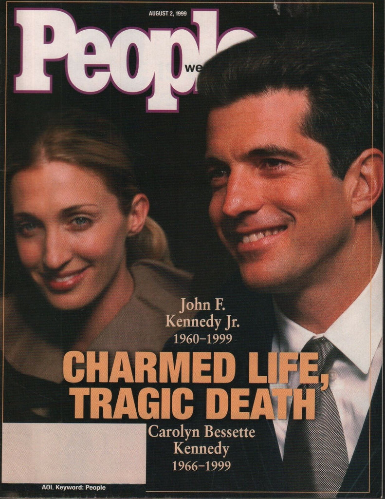 People Weekly August 2 1999 John F Kennedy Jr Carolyn Bessette Kennedy 050918DBE