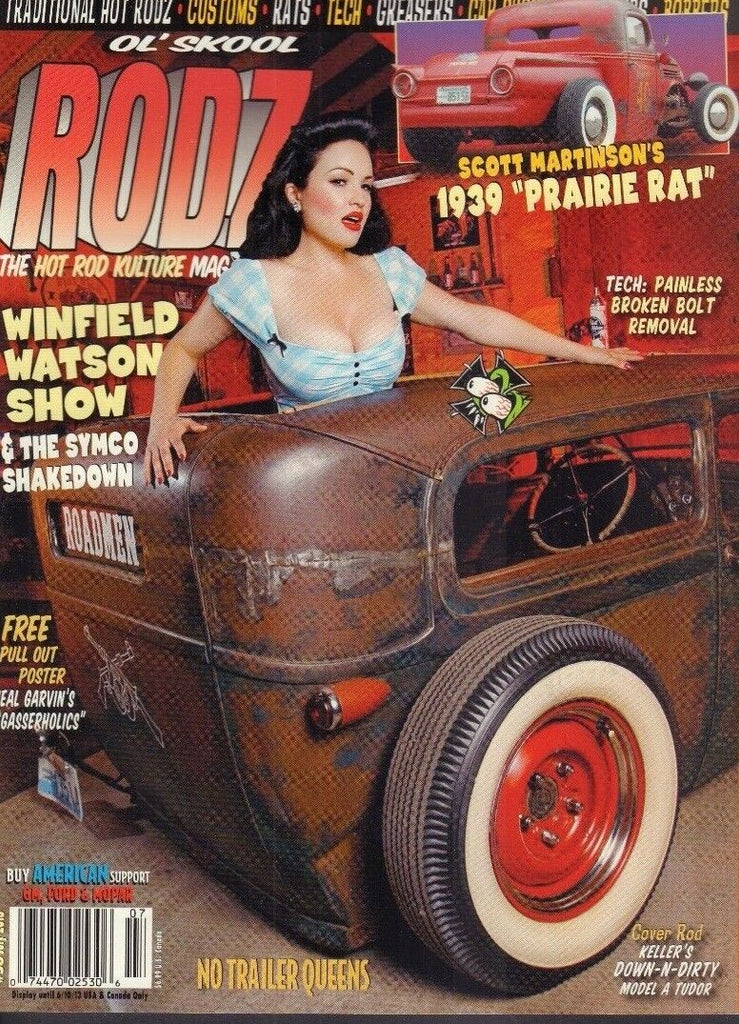 Ol' Skool Rodz Magazine Winfield Watson Show July 2013 011818nonr