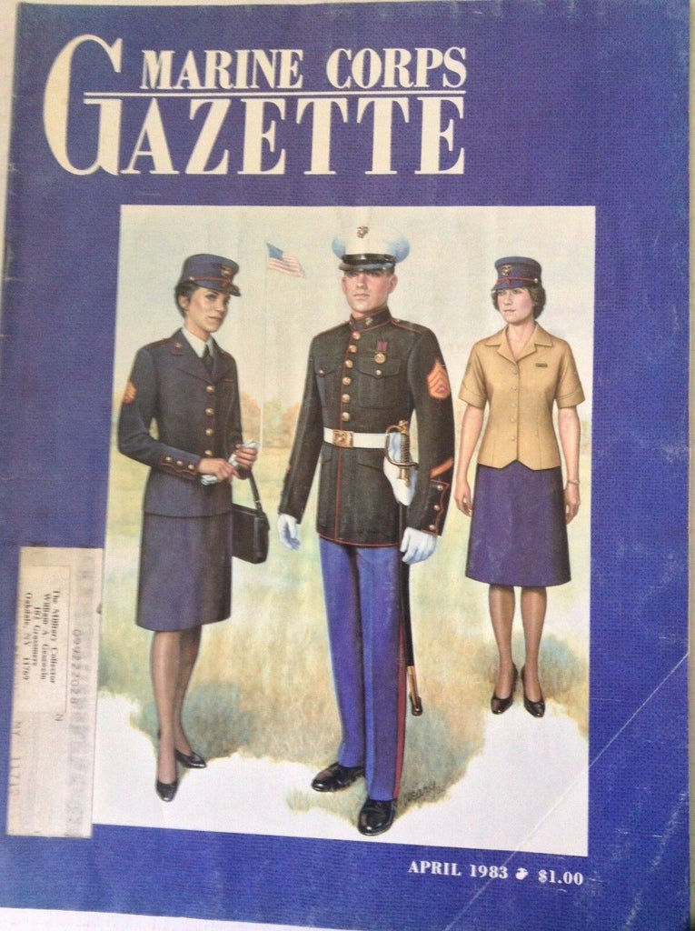 Marine Corps Gazette Magazine Henry Clay Cochrane VI April 1983 081717nonrh