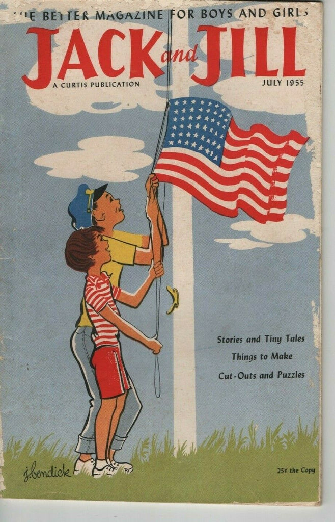 Jack and Jill Magazine July 1955 020820LLE