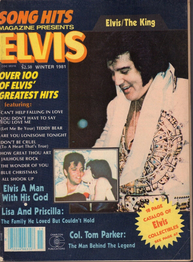 Song Hits Magazine Elvis Winter 1981 Elvis Presley Tribute Magazine 011719DBE