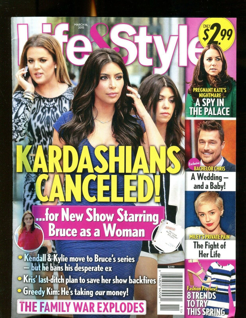 Life & Style Magazine March 16 2015 Kardashians EX No ML 122316jhe