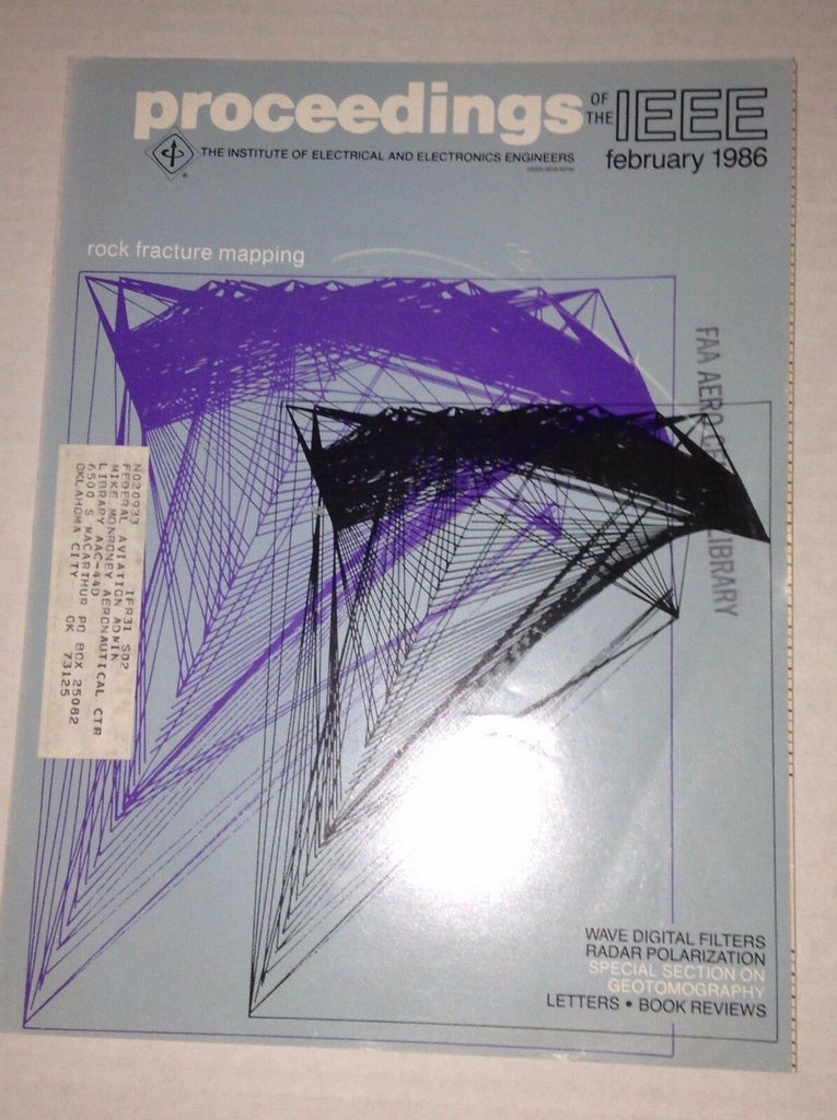 Proceedings Of The IEEE Magazine Rock Fracture February 1986 022917NONRH