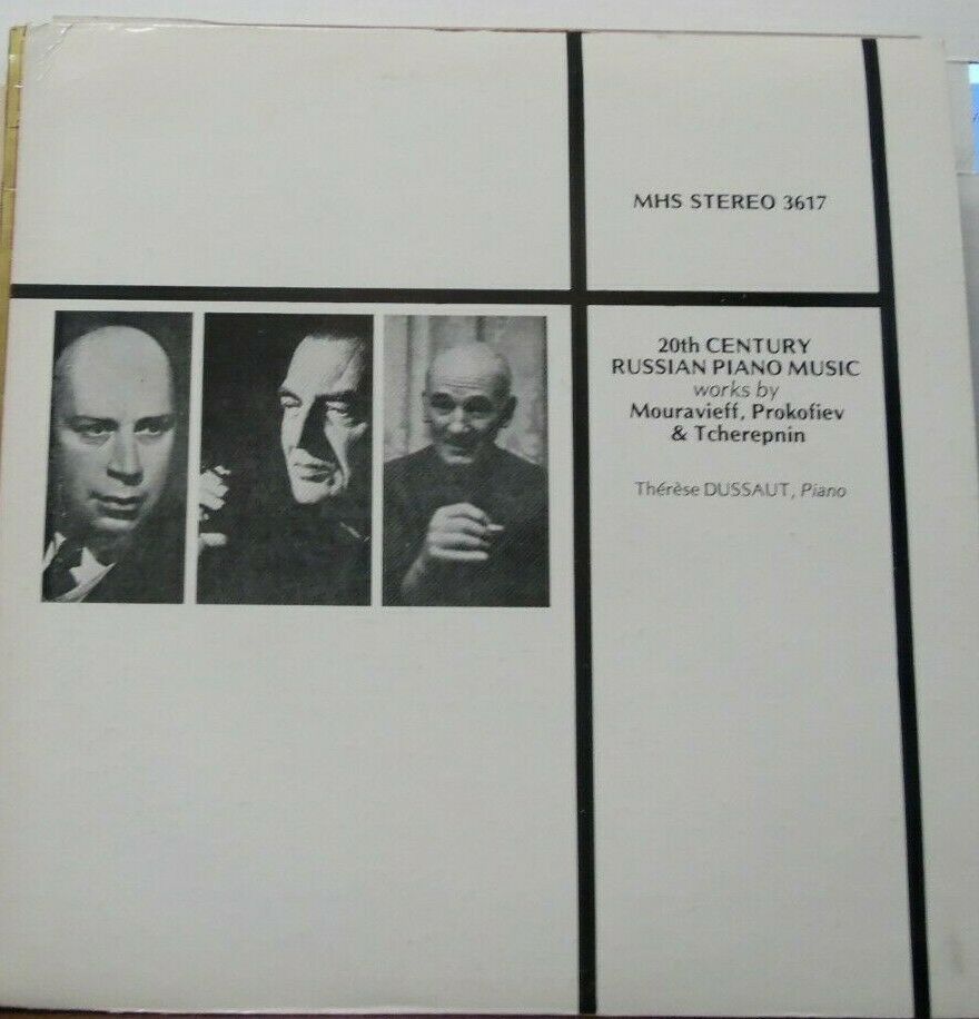 20th Century Russian Piano Music works by Mouravieff Prokofiev & 020120LLE