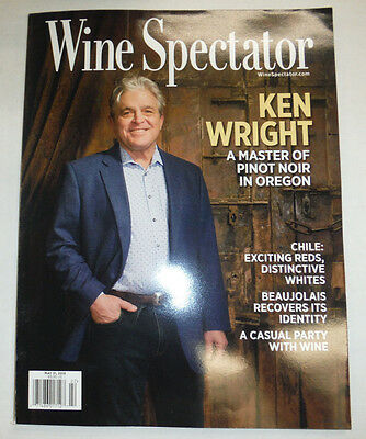 Wine Spectator Magazine Ken Wright Chile & Beaujolais May 2015 060315R2