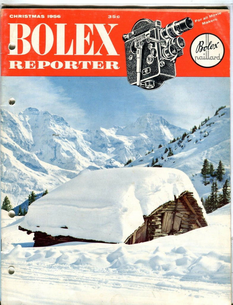 Bolex Reporter Magazine Christmas 1956 EX 032217nonjhe
