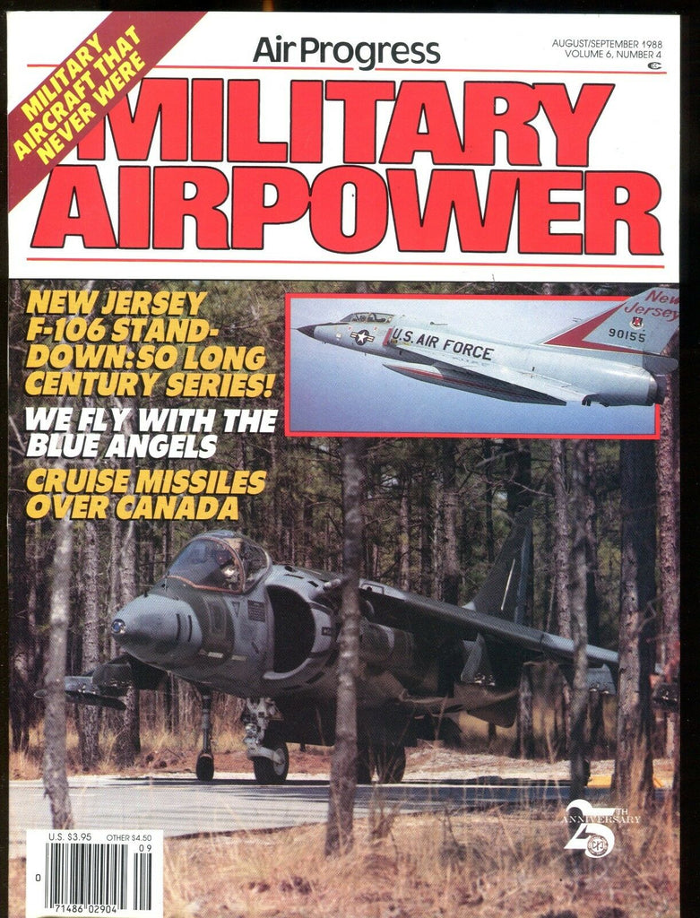 Air Progress Magazine Military Airpower August/September 1988 EX No ML 120216jhe