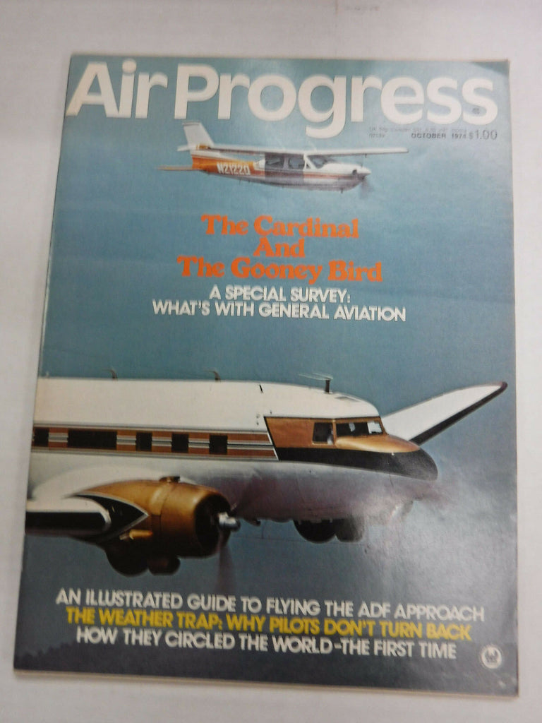 Air Progress Magazine Cardinal & Gooney Bird October 1974 121416R