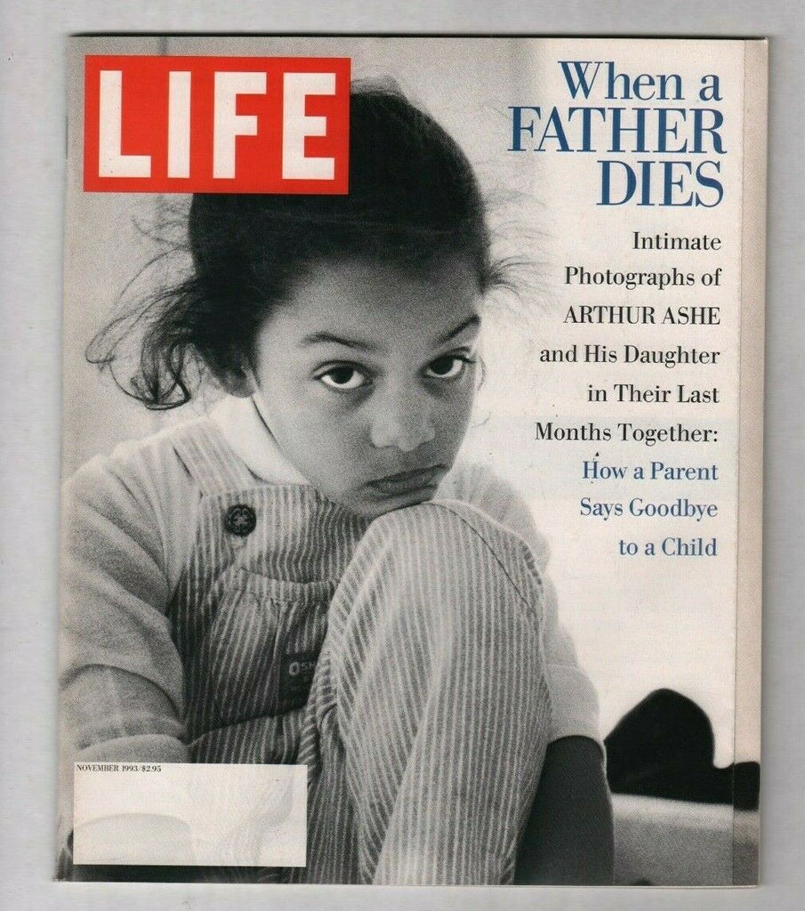 Life Magazine Arthur Ashe And His Daughters November 1993 012920nonr