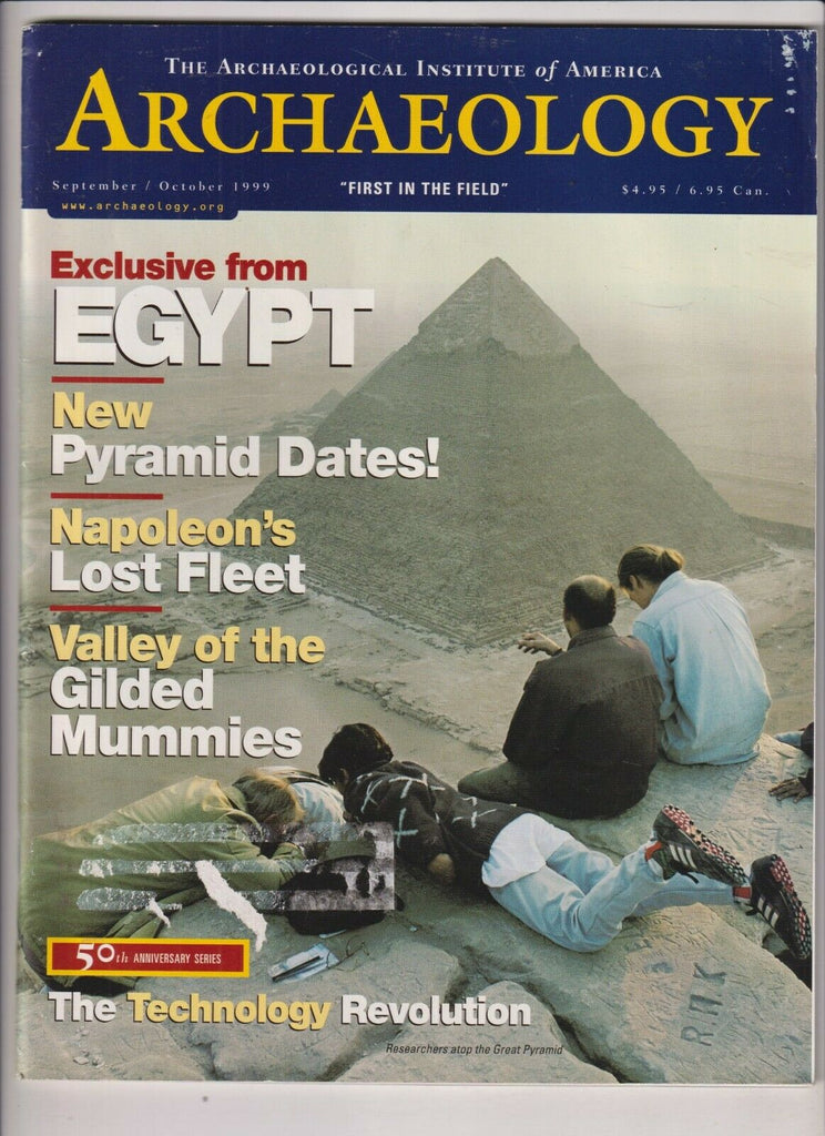 Archaeology Mag Egypt Exclusive Pyramid Dates Sept/Oct 1999 112719nonr