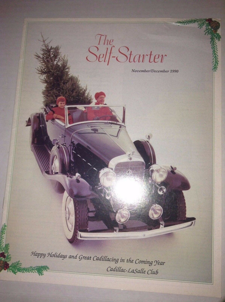 Self Starter Cadillac Magazine LaSalle Club November/December 1990 040117NONRH