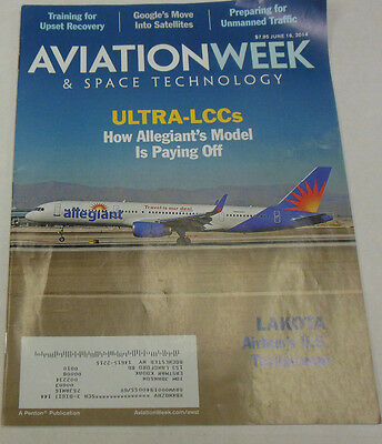 Aviaition Week Magazine Ultra-LCCs June 2014 071814R