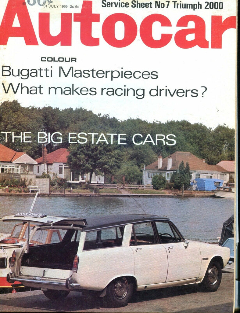 Autocar Magazine July 31 1969 Bugatti VG No ML 040417nonjhe