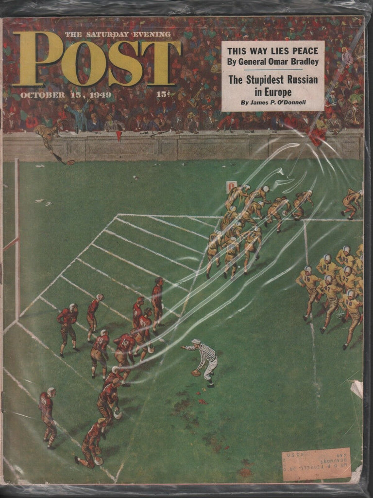 Saturday Evening Post October 15 1949 James P O'Donnell 102518DBPost