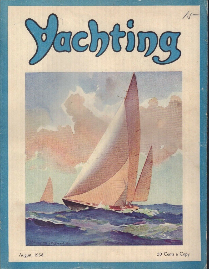 Yachting Magazine Uphill To Bermuda August 1938 032118nonr
