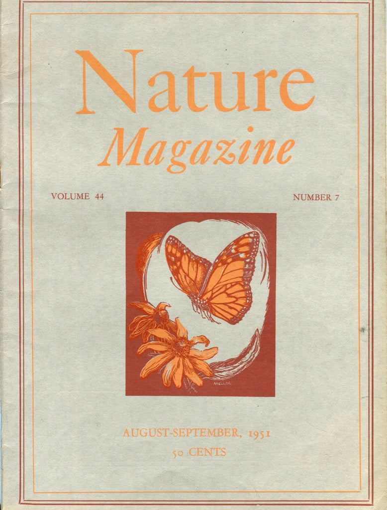 Nature Magazine August/September 1951 VG No ML 050517nonjhe