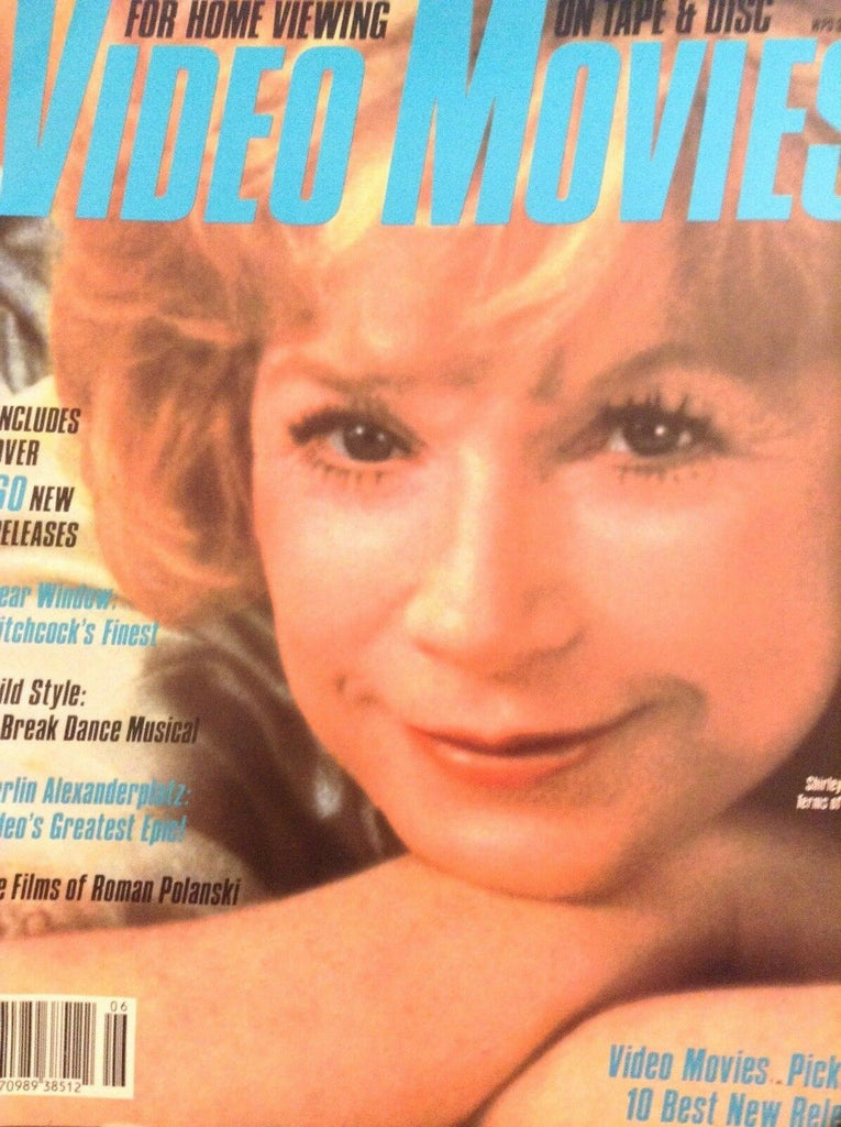 Video Movies Magazine Shirley MacLane June 1984 071718nonrh
