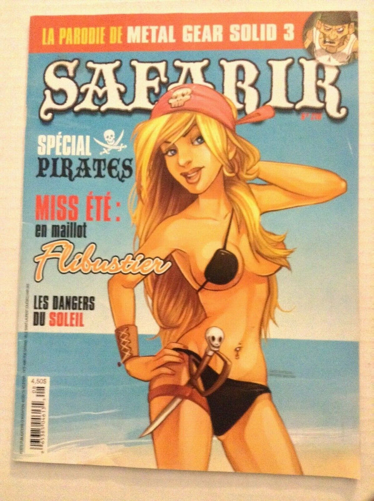 Saearir French Cartoon Mag Special Pirates Cartoons No.216 081419nonrh