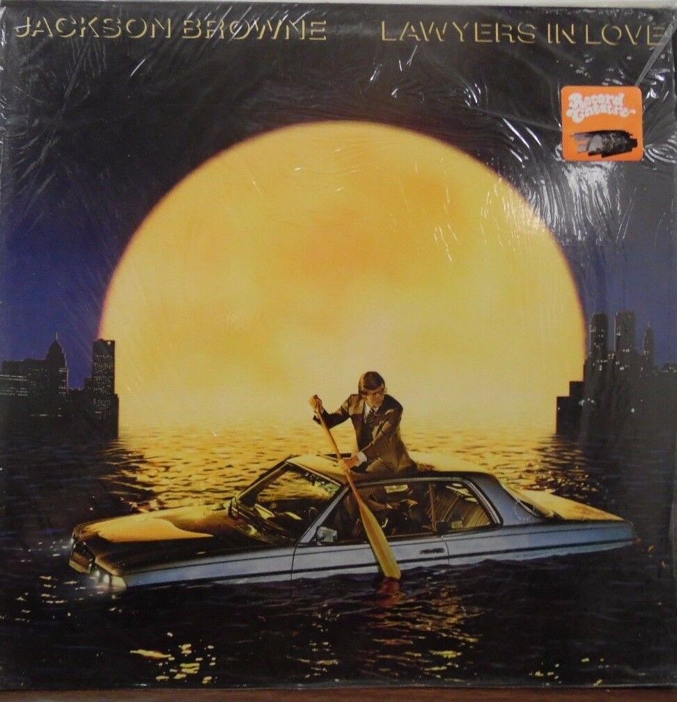 Jackson Browne Lawyers in Love 33RPM 60268 010117LLE #2