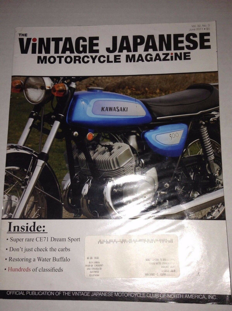 Vintage Japanese Motorcycle Magazine CE71 Sport June 2011 040117NONRH
