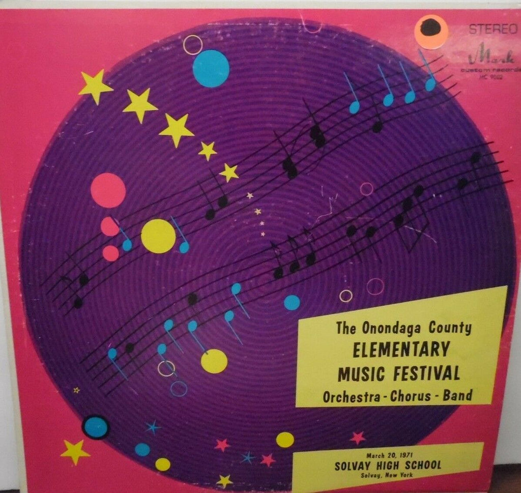 Solvay High SchoolOnondga County Elementary Music Festival 1971 MC9002 032018LLE