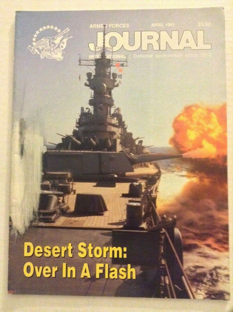 Armed Forces Journal Desert Storm Over In A Flash April 1991 072119nonrh