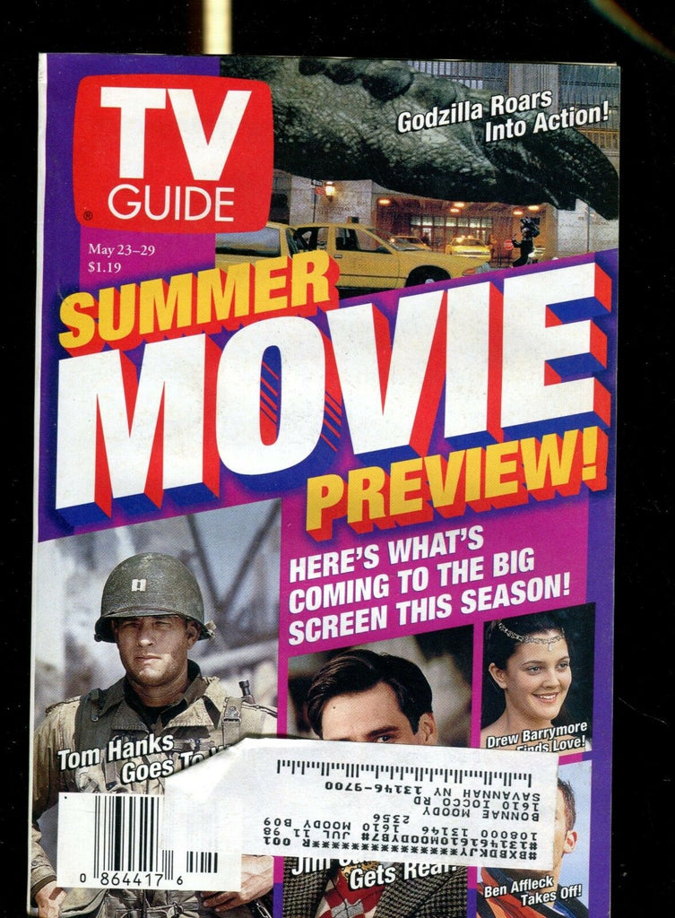 TV Guide Magazine May 23-29 1998 Summer Movie Review EX w/ML 122016jhe