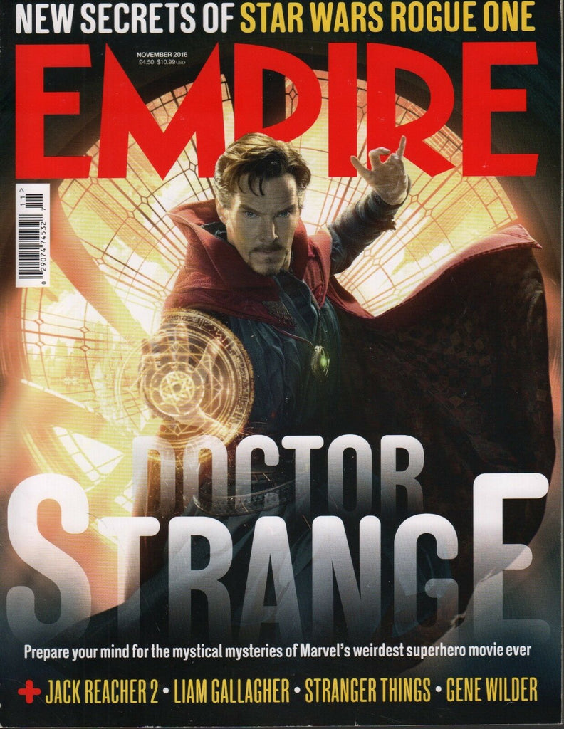 Empire November 2016 Doctor Strange Gene Wilder Liam Gallagher 072618DBE