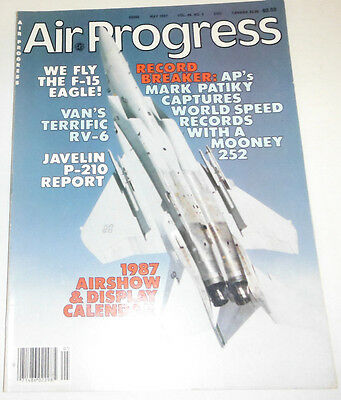 Air Progress Magazine We Fly The F-15 Eagle May 1987 080514R