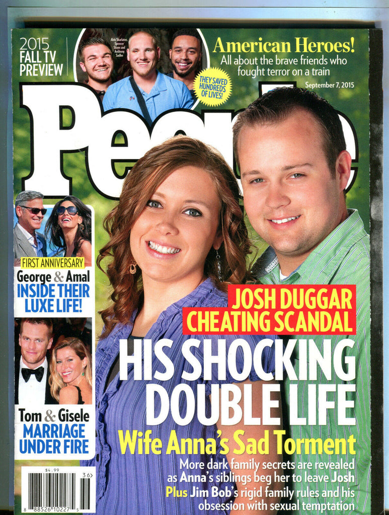 People Magazine September 7 2015 Josh Duggar EX 081916jhe