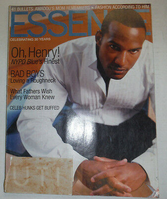 Essence Magazine Henry Simmons & Hunks Get Buffed November 2000 020715R
