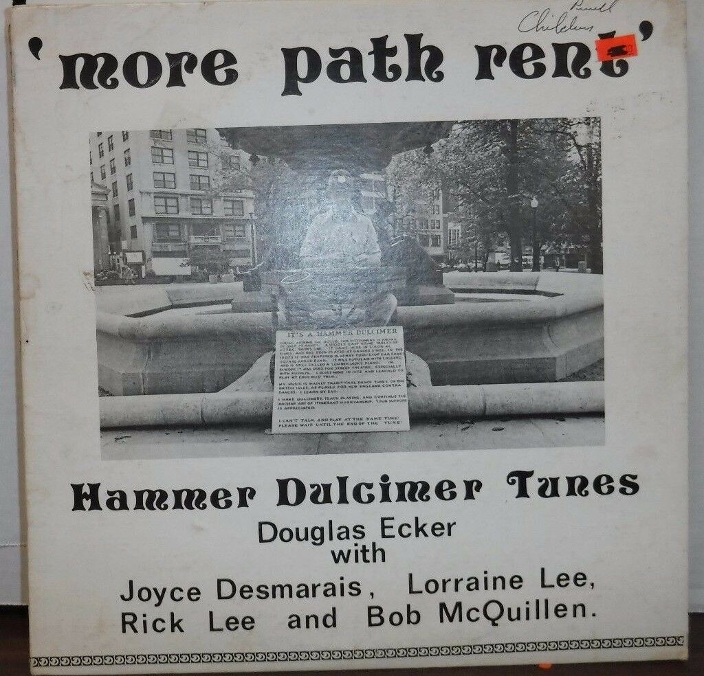 More Path Rent Hammer Dulcimer Tunes Douglas Eckler 33RPM 111116LLE