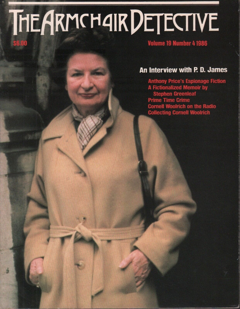 The Armchair Detective Vol.19 No.4 P. D. James, Stephan Greenlead 072717nonDBE2