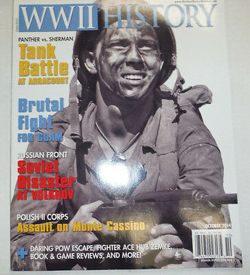 WWII History Magazine Tank Battle At Arracourt October 2014 010615R2