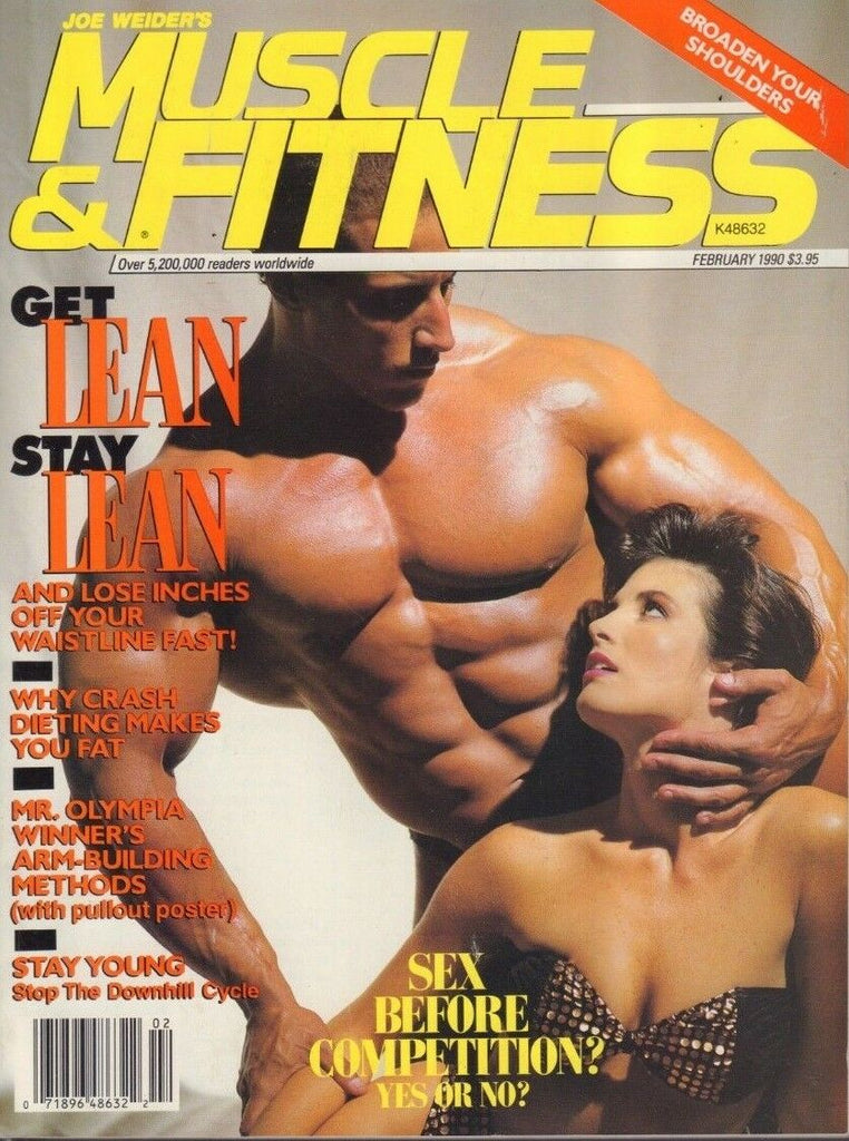 Muscle & Fitness February 1990 Mike Quinn Deborah Smith 121218DBE