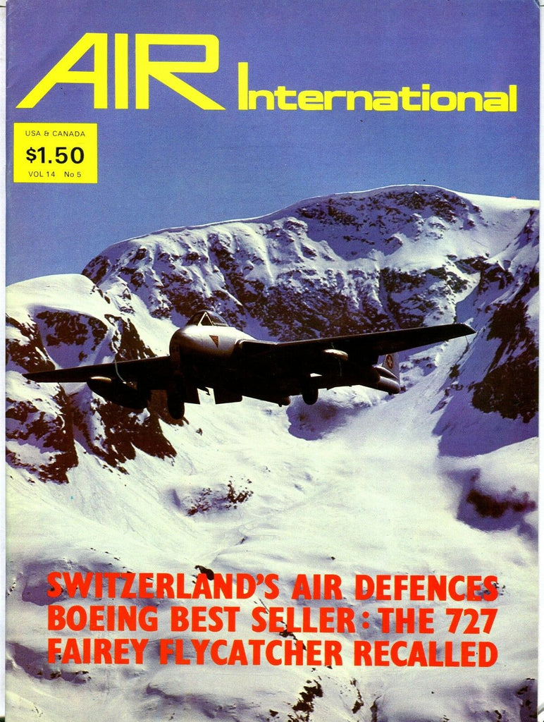 Air International Magazine May 1978 Switzerland Air Defences EX No ML 112316jhe