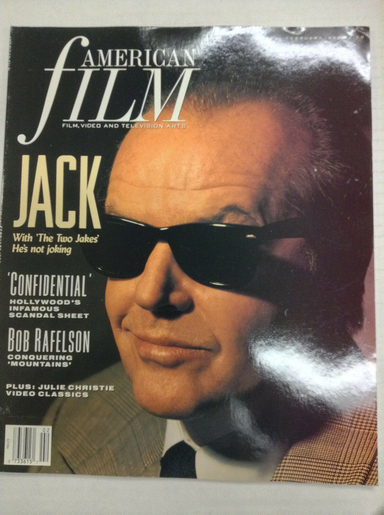 American Film Magazine Jack Nicholson Julie Christie February 1990 040917nonrh