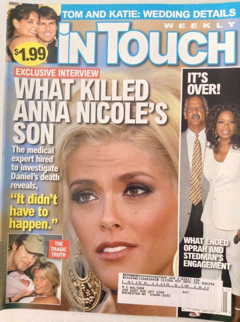 InTouch Magazine Anna Nicole's Son's Death October 9, 2006 081017nonrh2