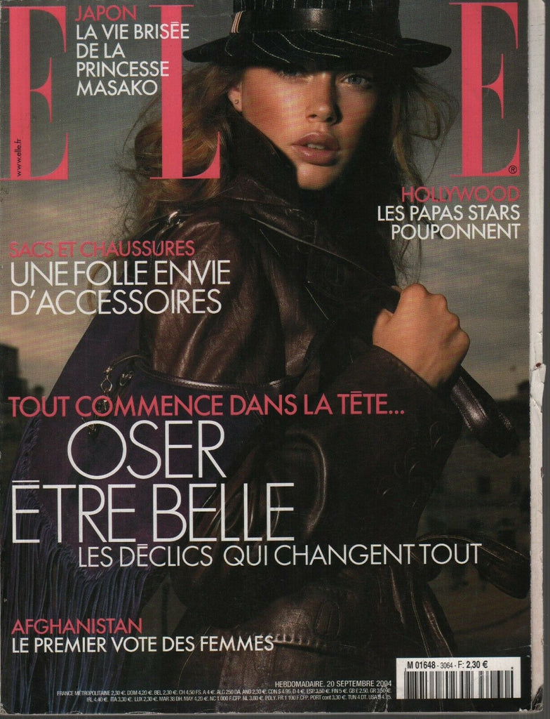 Elle French Fashion Magazine 20 Septembre 2004 Princesse Masako 091719AME2