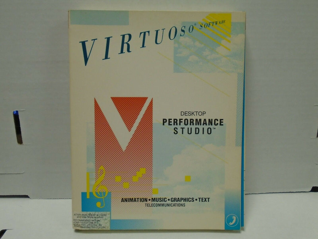 Virtuoso Software Desktop Performance Studio Manual V\intage 1987 011520AME