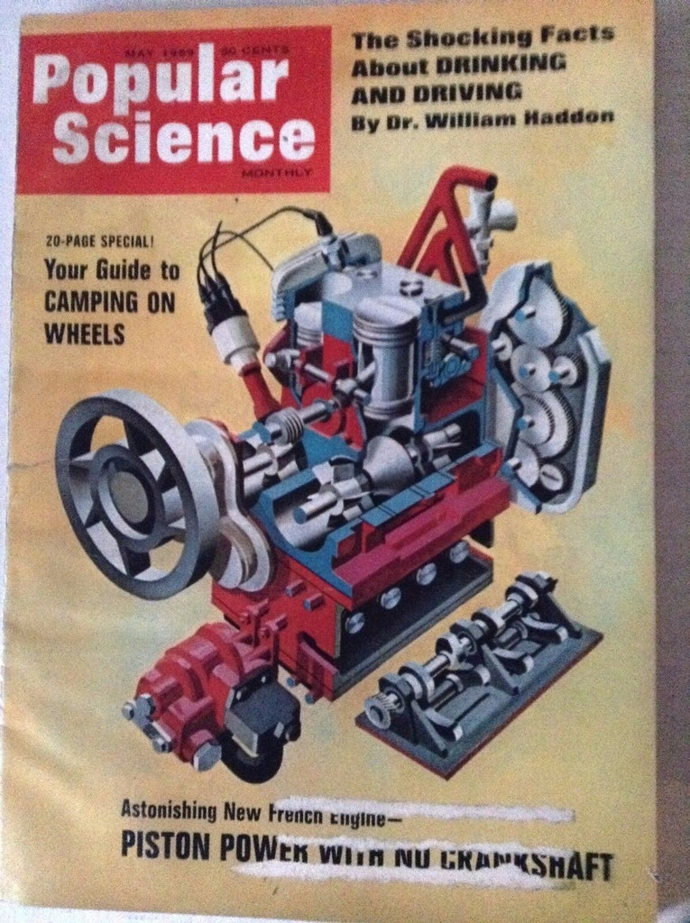 Popular Science Magazine Guide to camping on wheels May 1969 081917nonrh