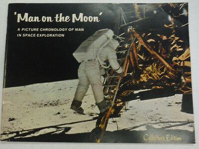 Man On The Moon Magazine A Picture Chonology Of Man In Space 1969 102914R1