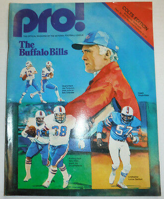 Pro! Magazine Joe Ferguson & Chuck Knox September 1979 121714R