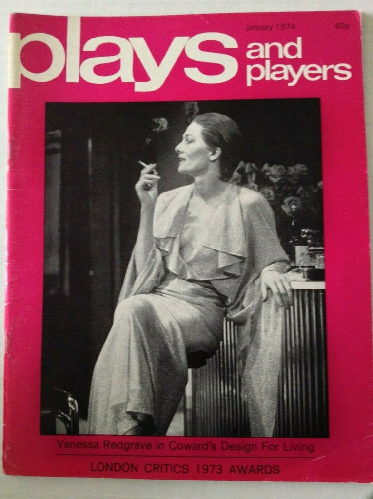 Plays And Players Magazine Vanessa Redgrave January 1974 031819nonrh