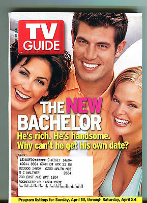 TV Guide Magazine April 18-24 2004 The New Bachelor EX 062816jhe