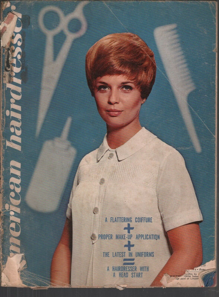 American Hairdresser September 1967 Vintage Bobs & Mods 072419AME3